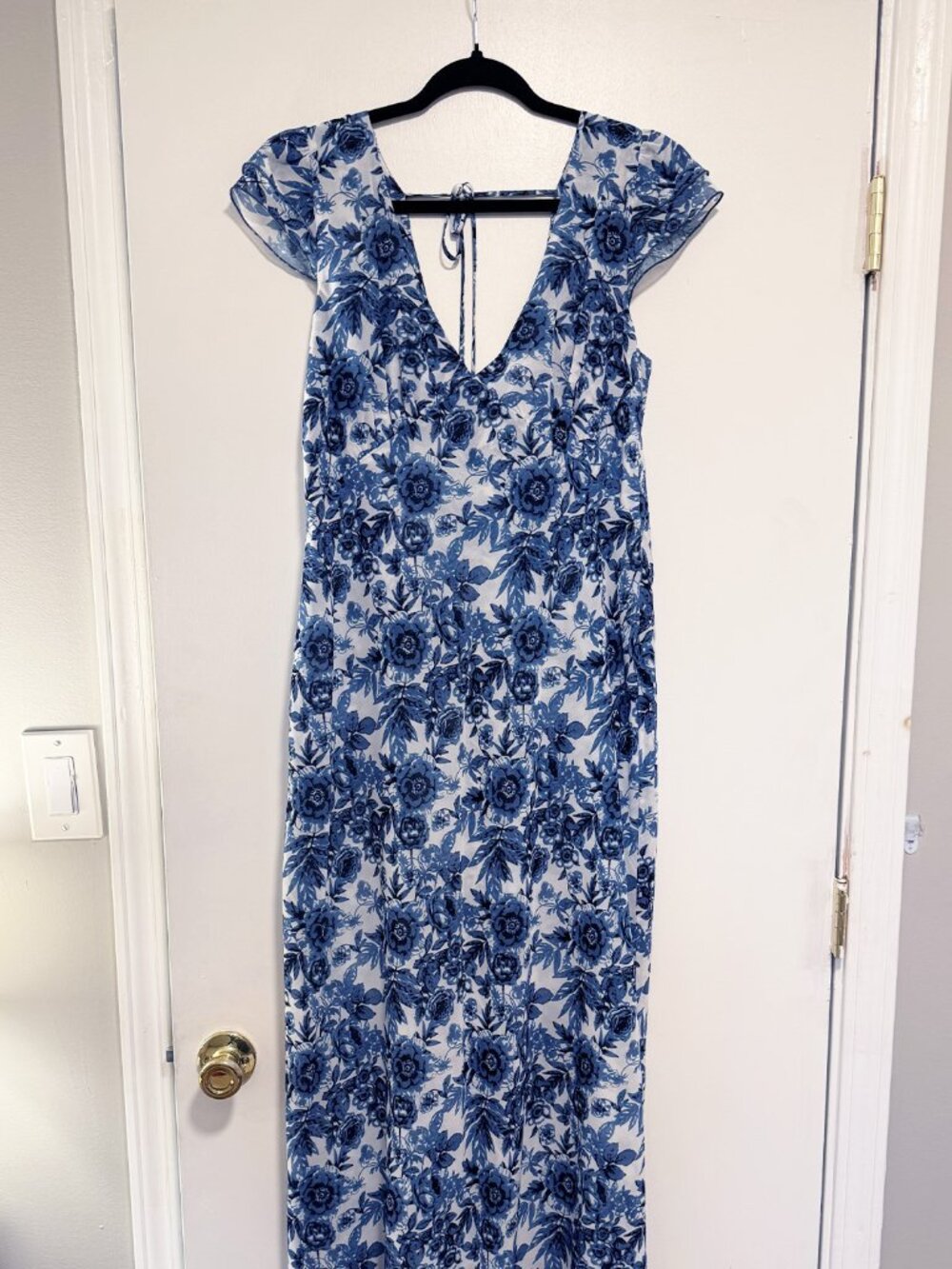 Park & Fifth Sonora Dress, Navy Toile, L - Picture 4 of 9